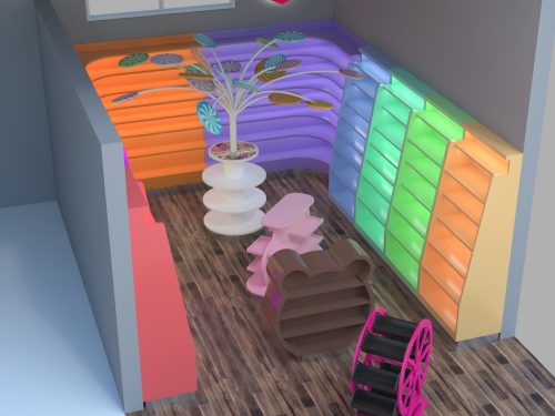 candy shelf