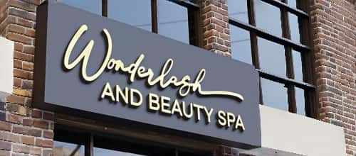 outdoor signs & logo