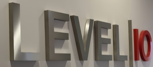 metal sign logo