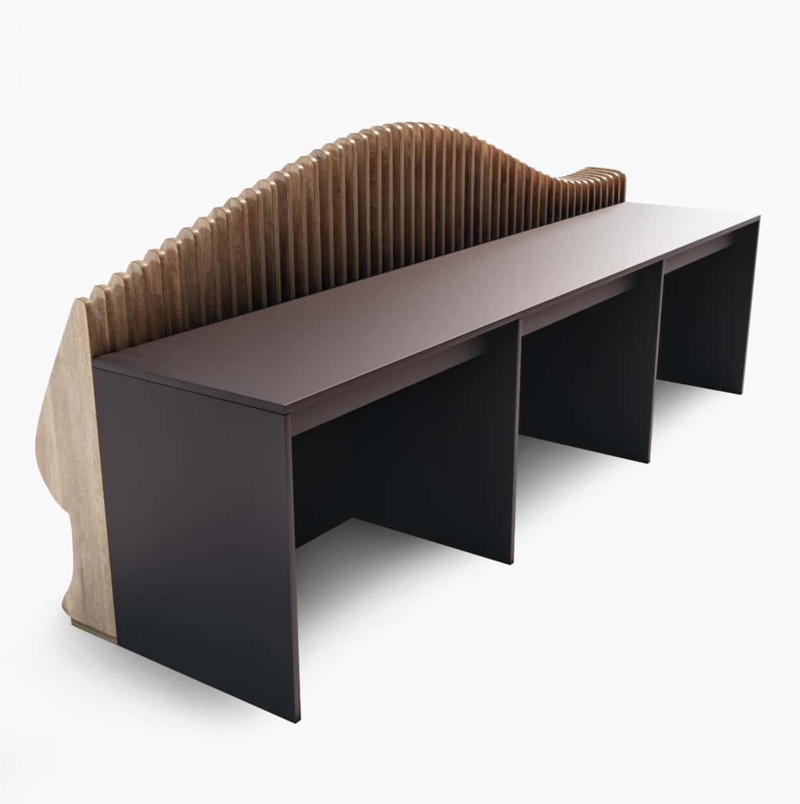 parametric reception desk