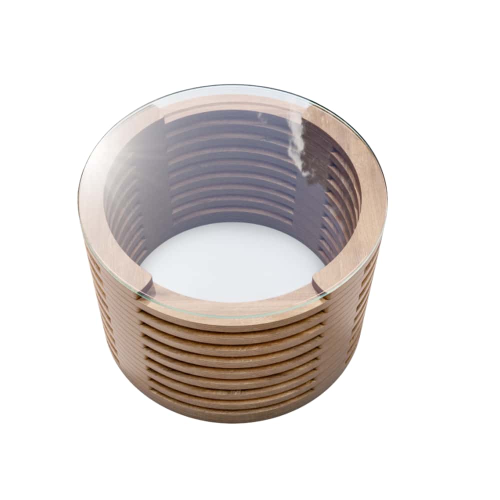round coffee table parametric