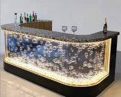 U-shaped front desk