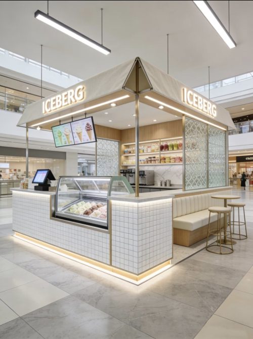 ice cream kiosk