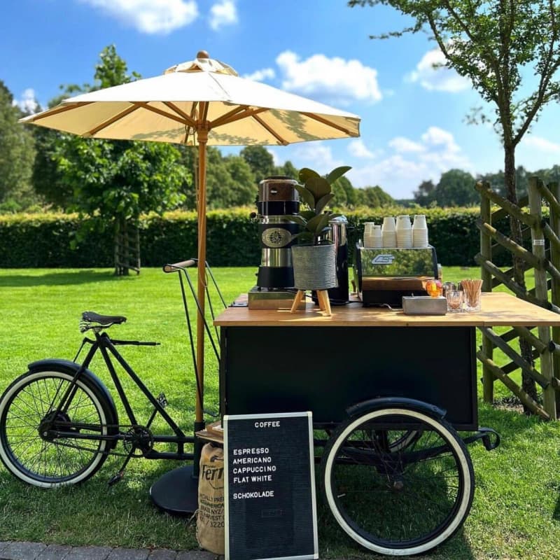 3‑wheel coffee bike