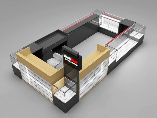 Mall kiosk