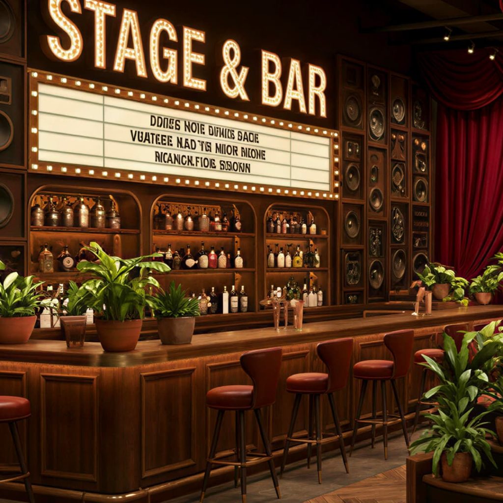 Commercial tavern design