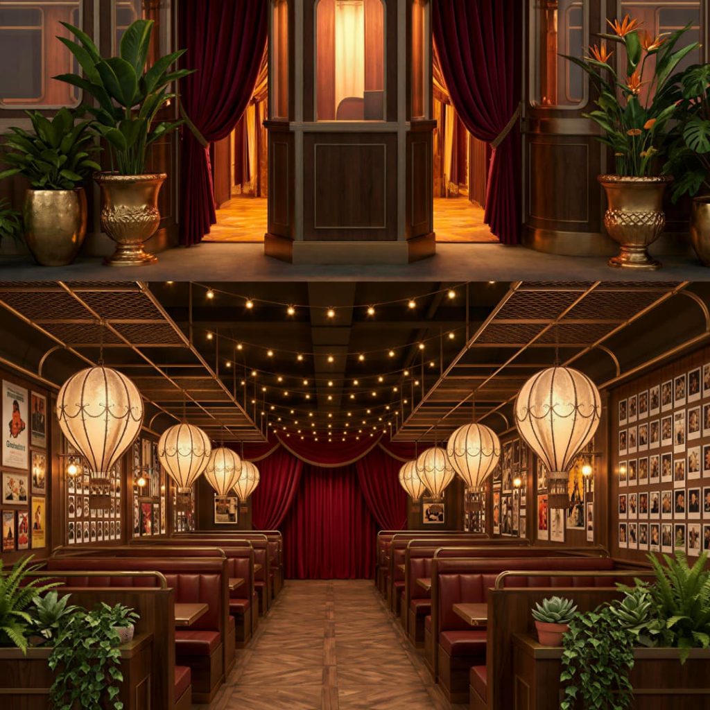 Commercial tavern design