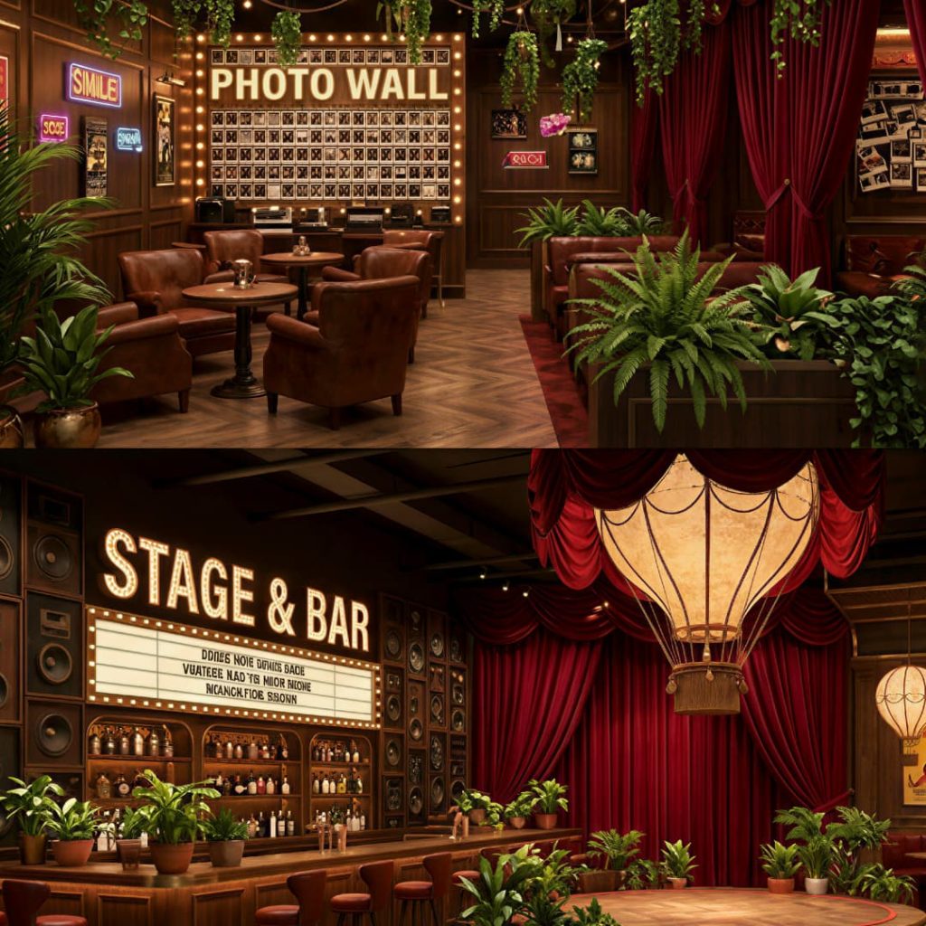 Commercial tavern design
