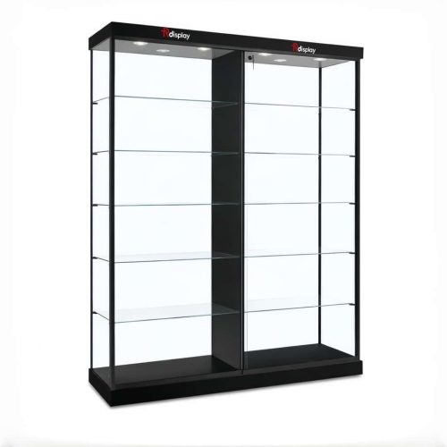 double side view showcase