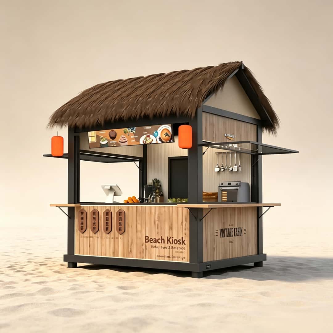 Beach kiosk