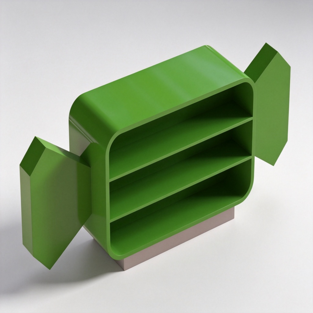 Empty candy display stand