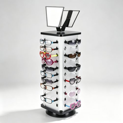 Four-sided peg rack left side