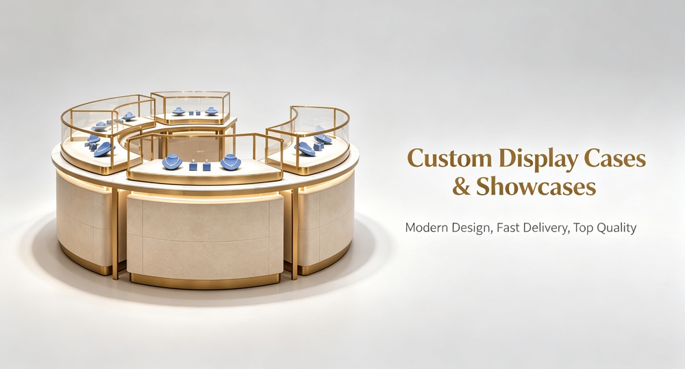 custom jewelry counter for shop