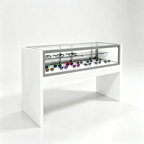 Two-tier eyewear console front