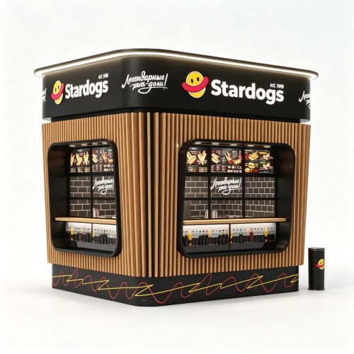 Stardogs kiosk left side