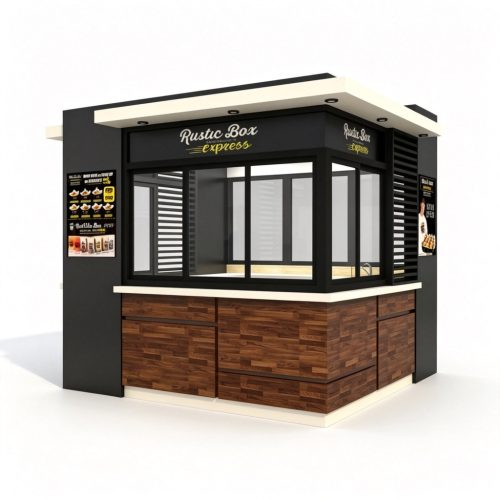 fast food kiosk front