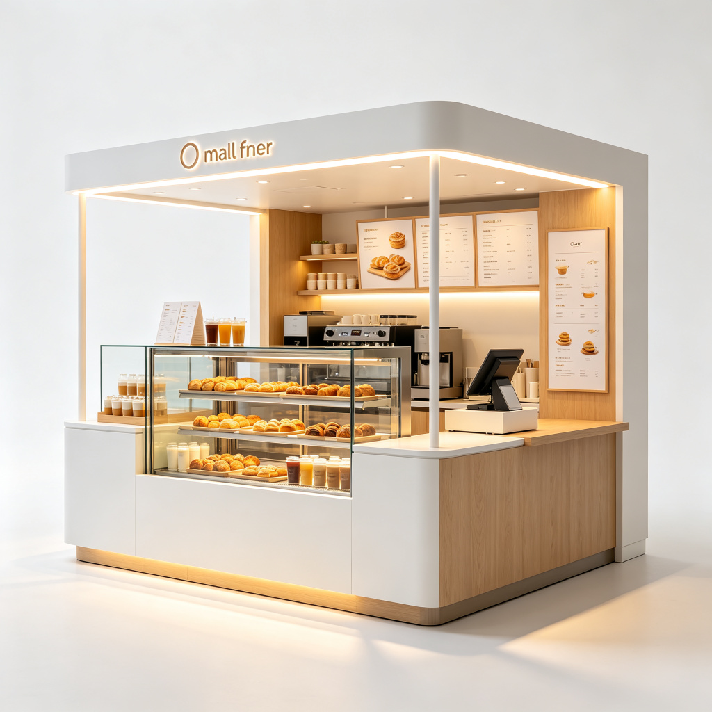 Mall food kiosk design