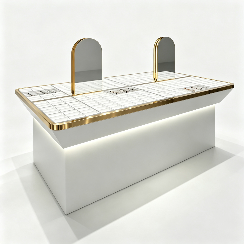White LED optical island front