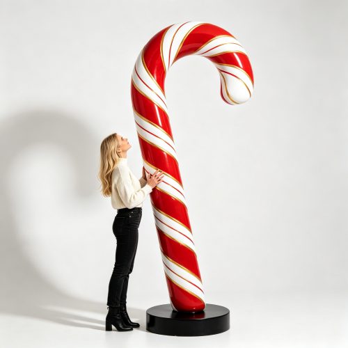 12ft candy cane left view