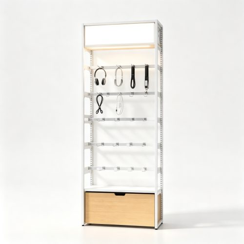 Hook Rail Accessory Rack