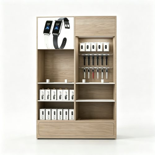 Oak Cabinet Front View