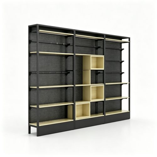 Slatwall rack left
