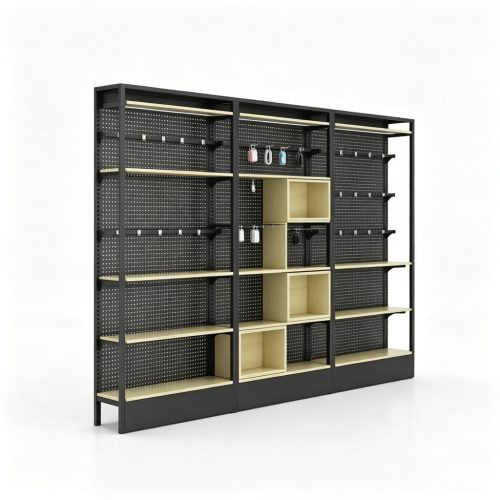 Slatwall rack front
