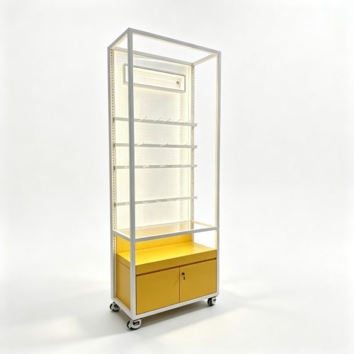 Wire grid rack front