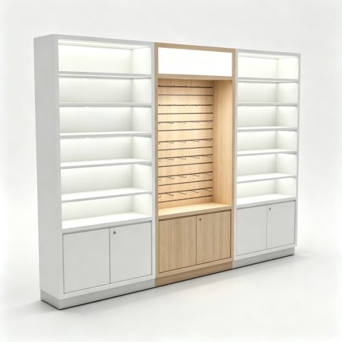 Triple cabinet left angle