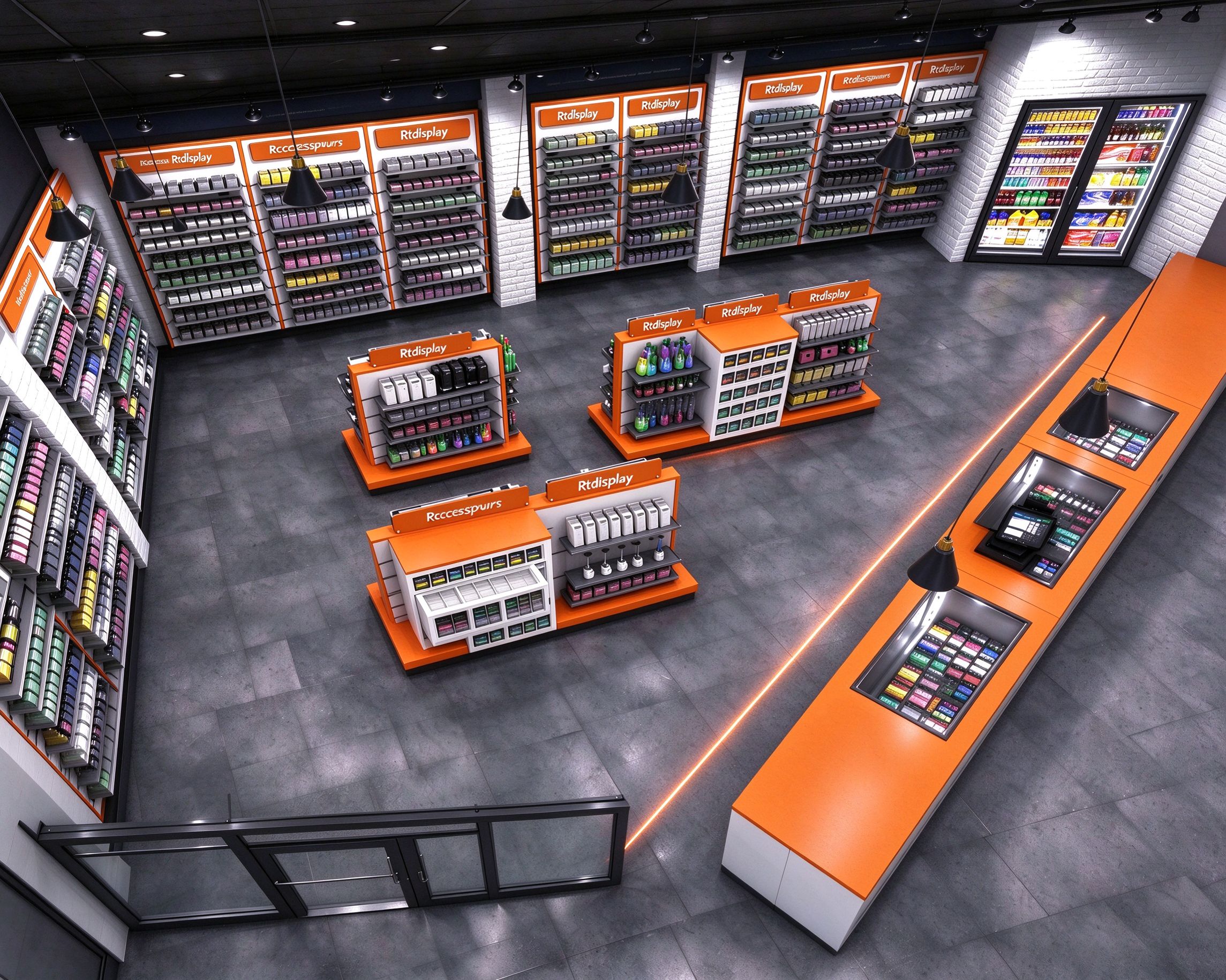 store floor plan