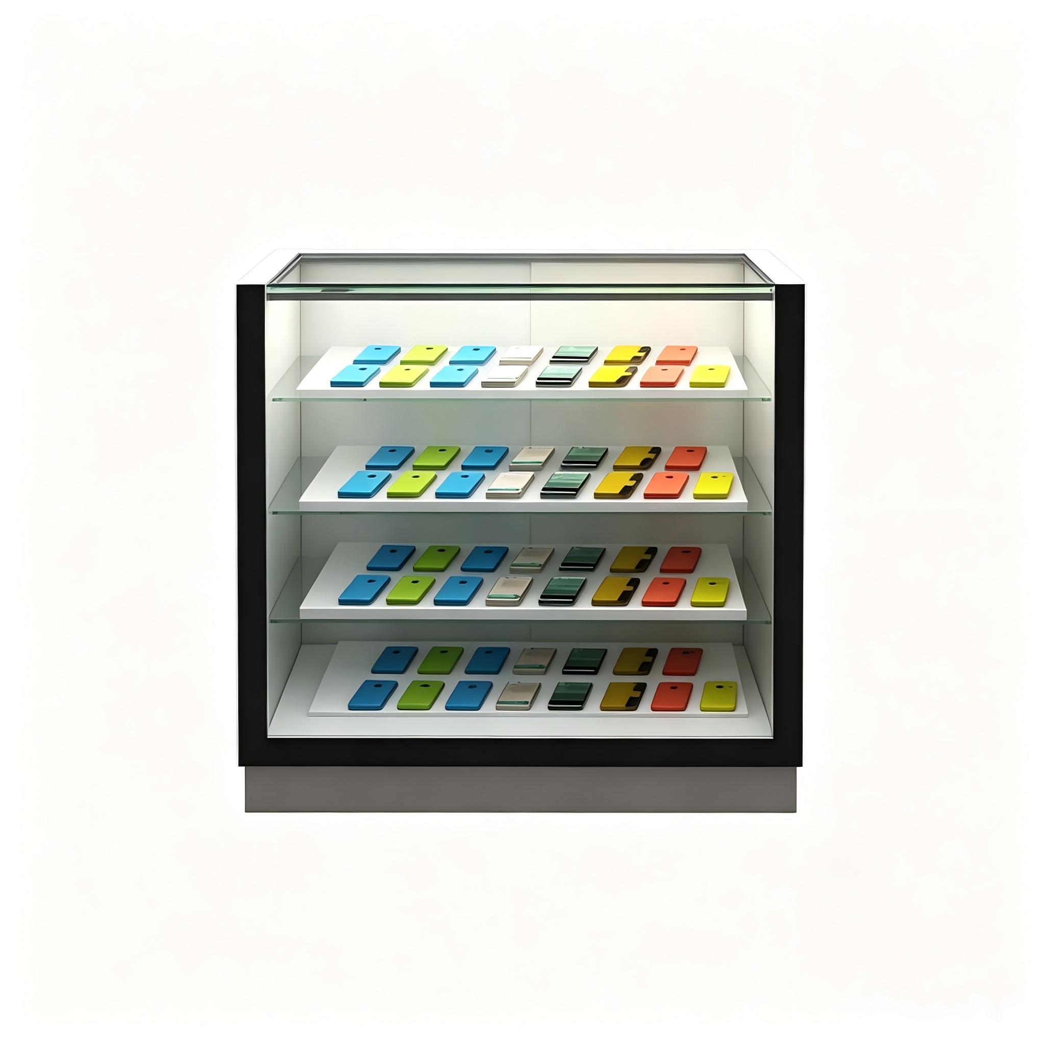Glass Display Cabinet – Full-View Phone Display Showcase for Phone Store - Image 2