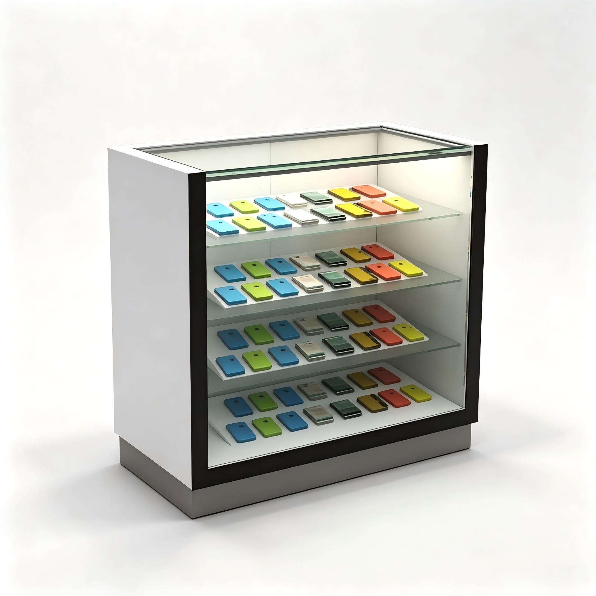 Glass Display Cabinet – Full-View Phone Display Showcase for Phone Store - Image 3