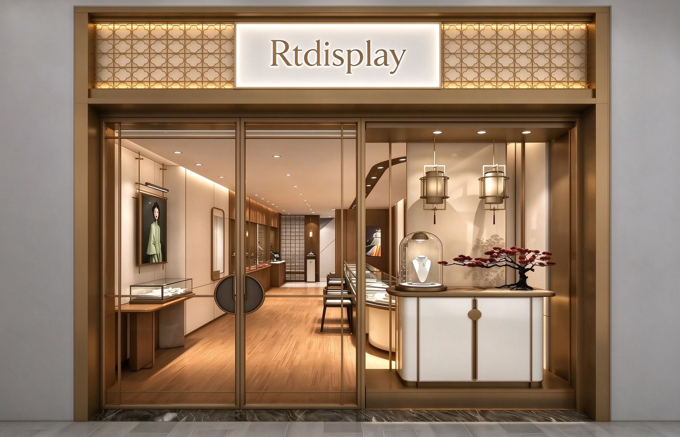 Jewelry storefront
