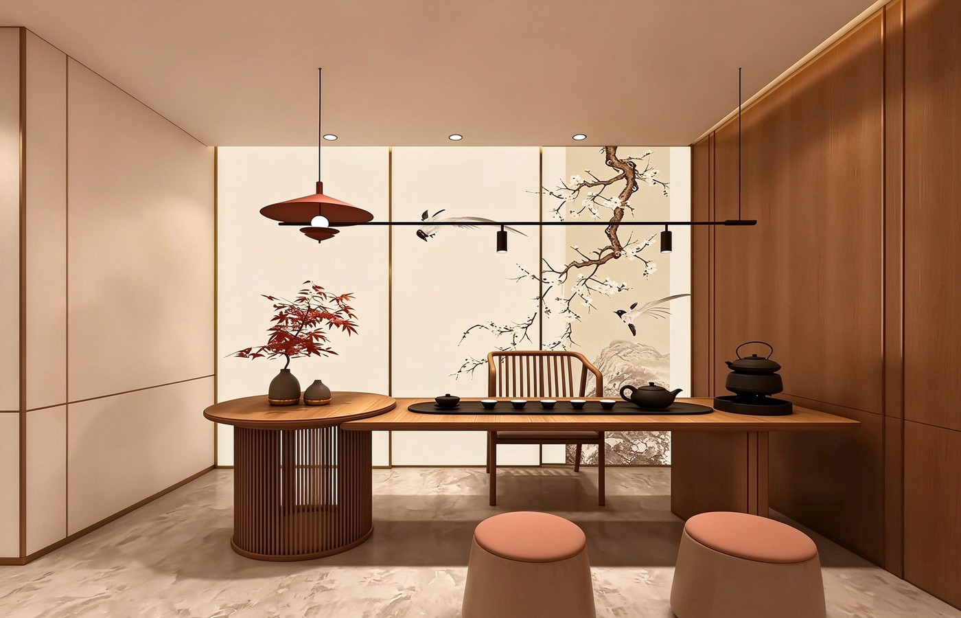 Private tea room