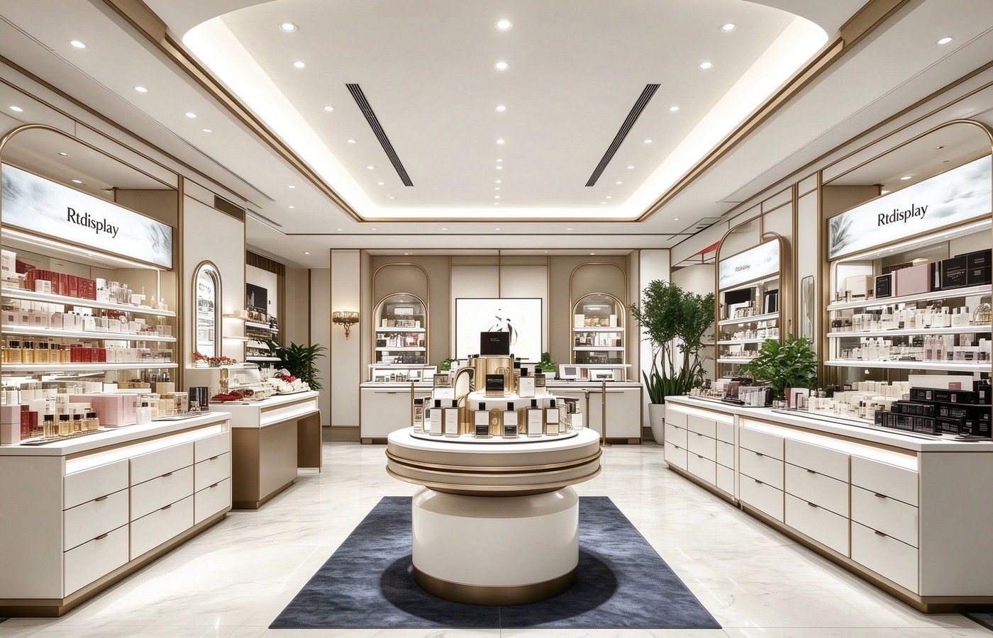 Bright aisle