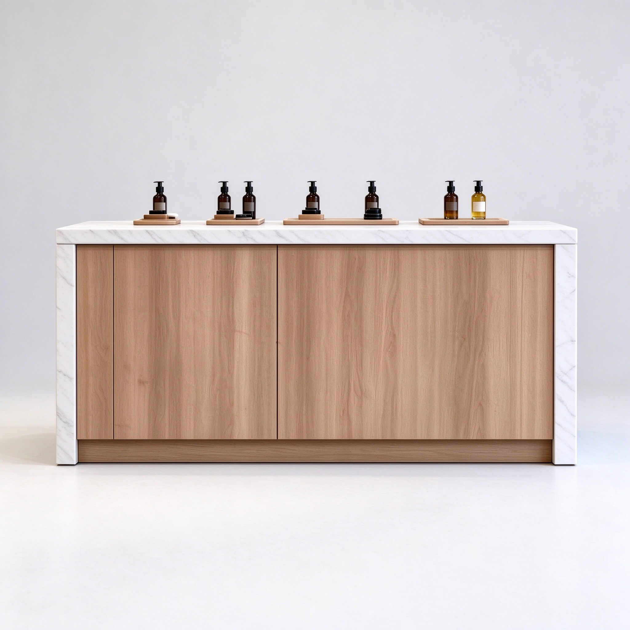 6a64-style-minimal LED perfume counter detail