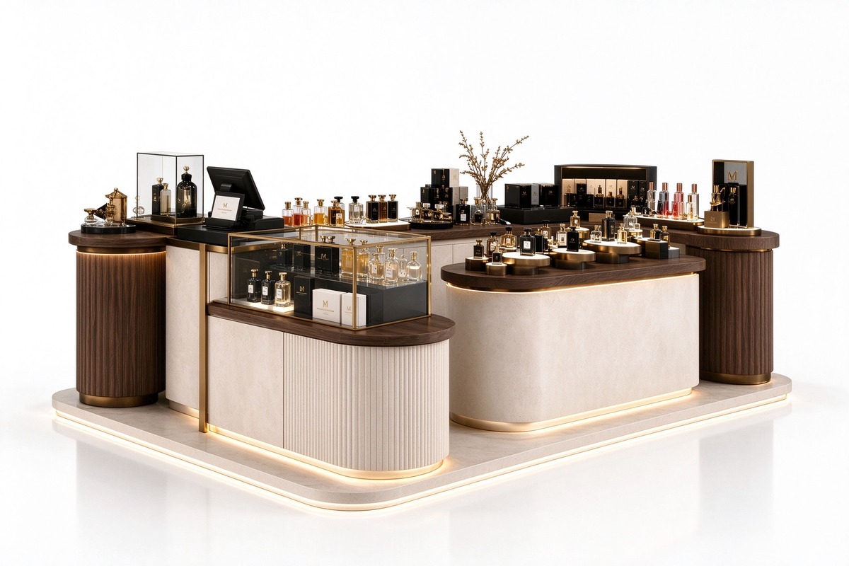 6a64-work-mall-1200×800-1 Violet curved perfume counter
