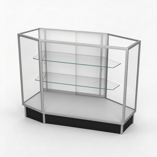 Glass counter right view