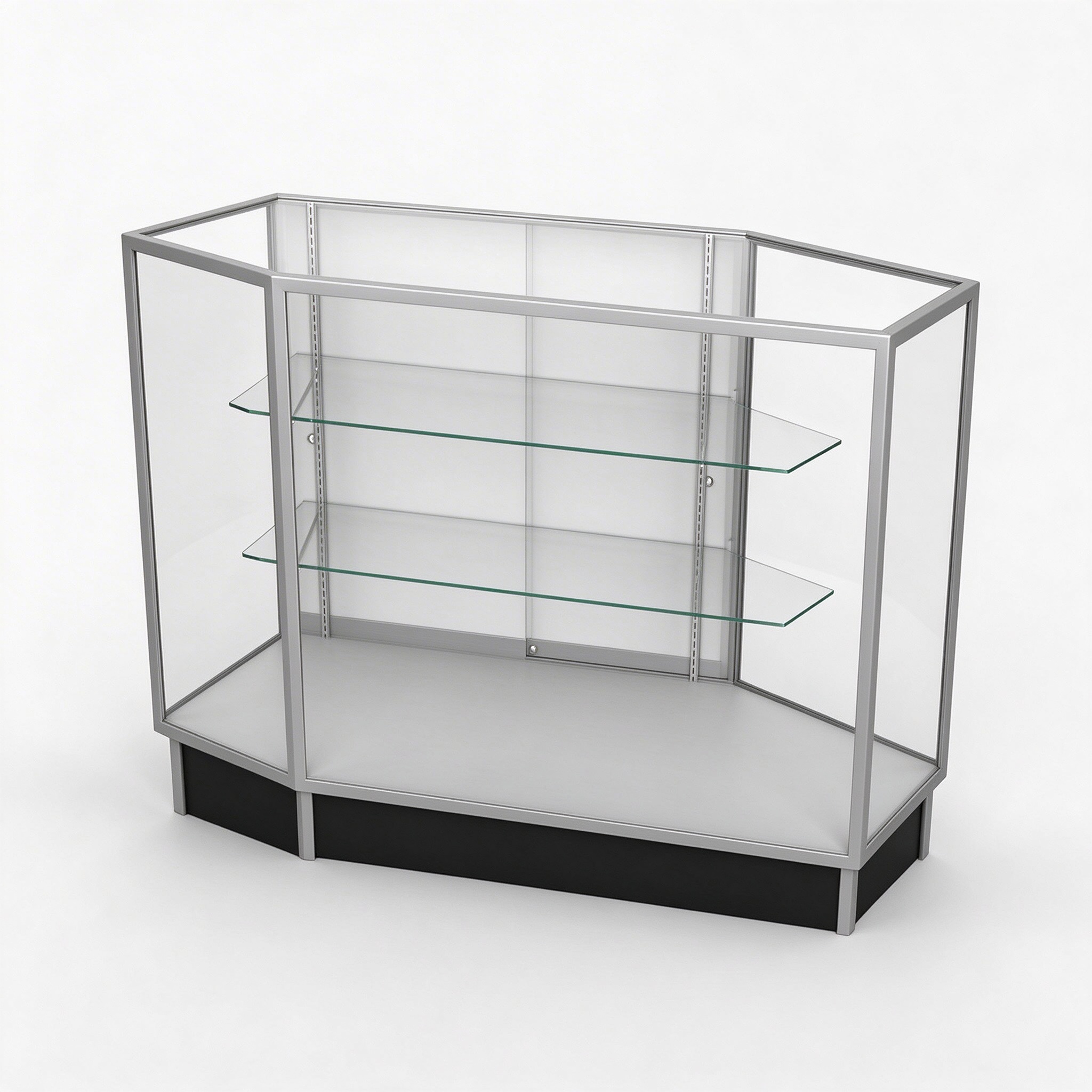 Glass counter right view