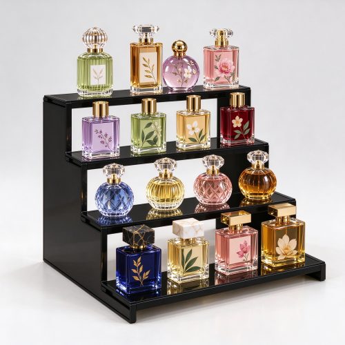 acrylic perfume stand