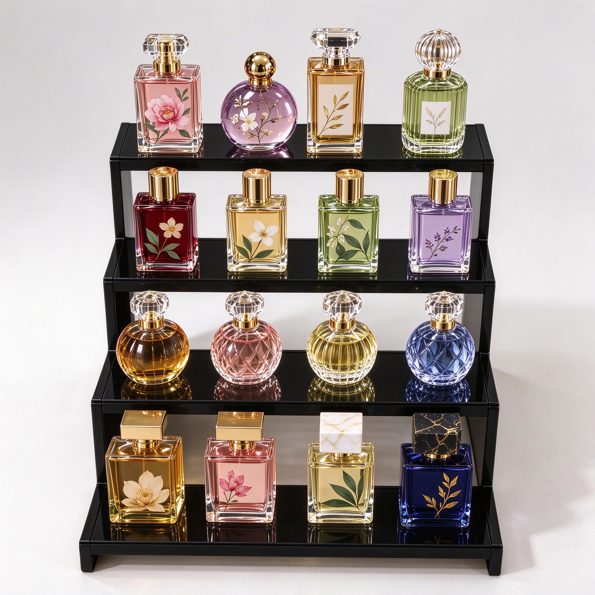 4 tier display