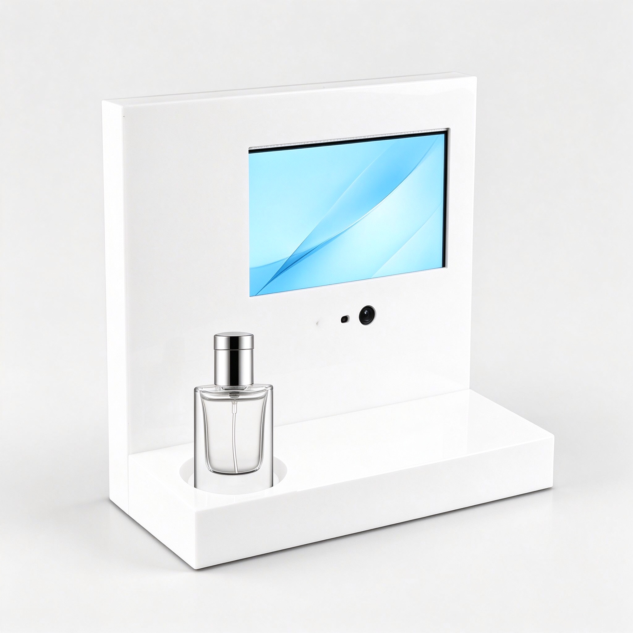 white acrylic box