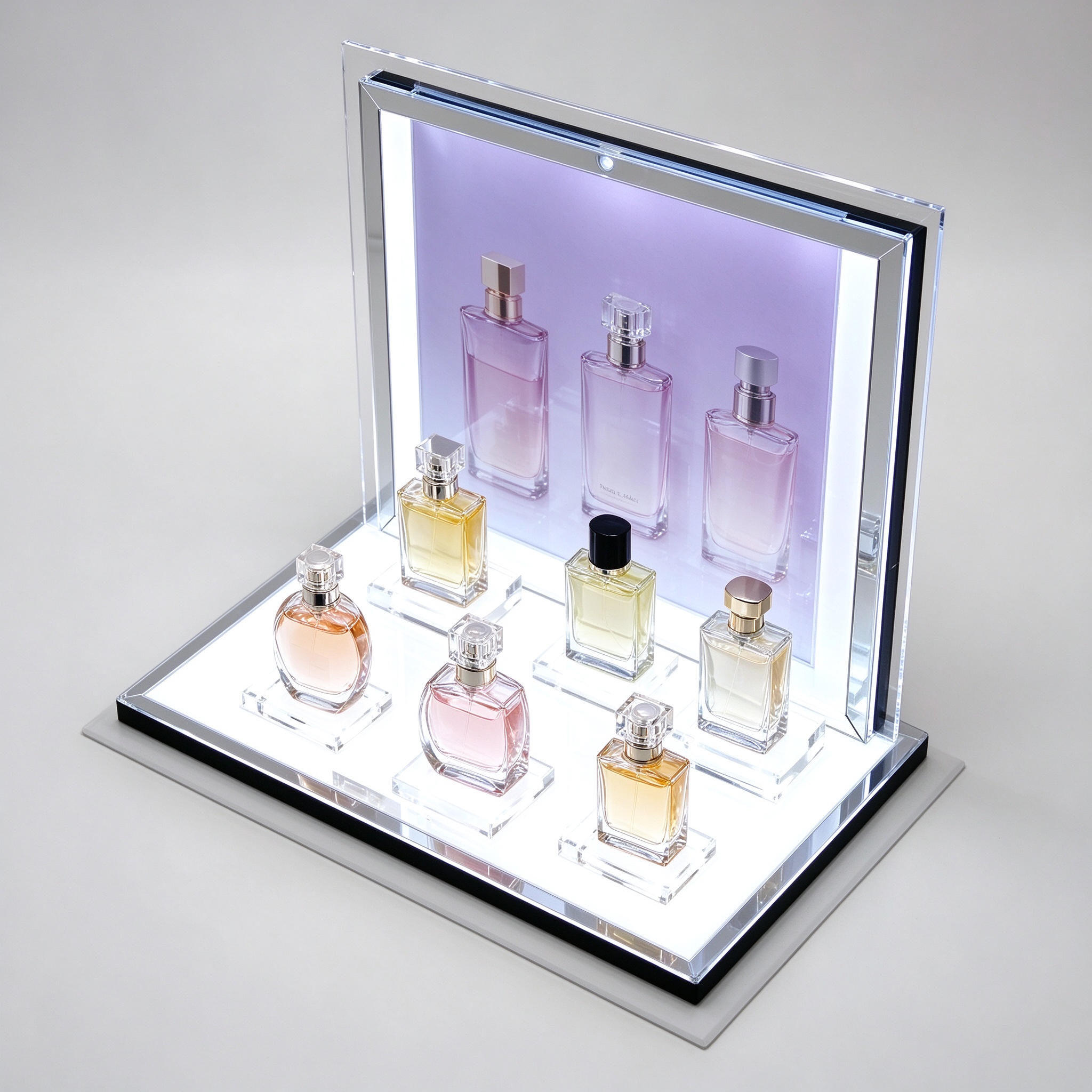 clear acrylic frame