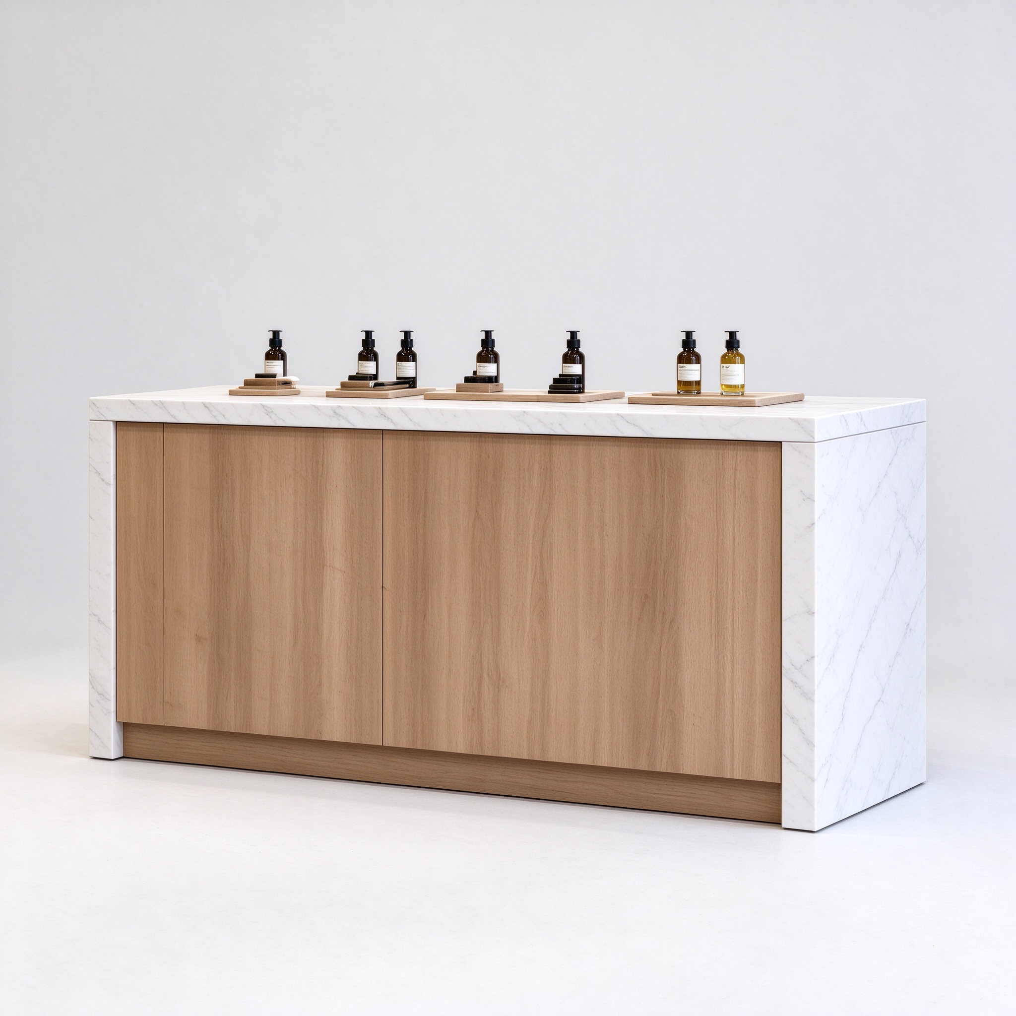 Marble counter angle