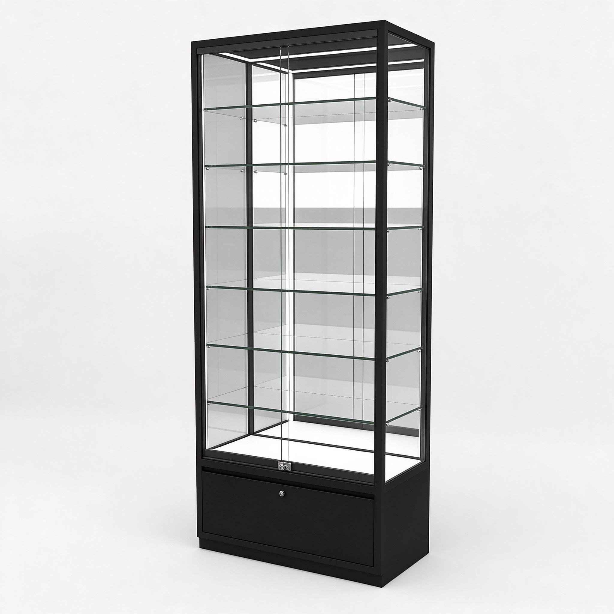 Metal frame case right view