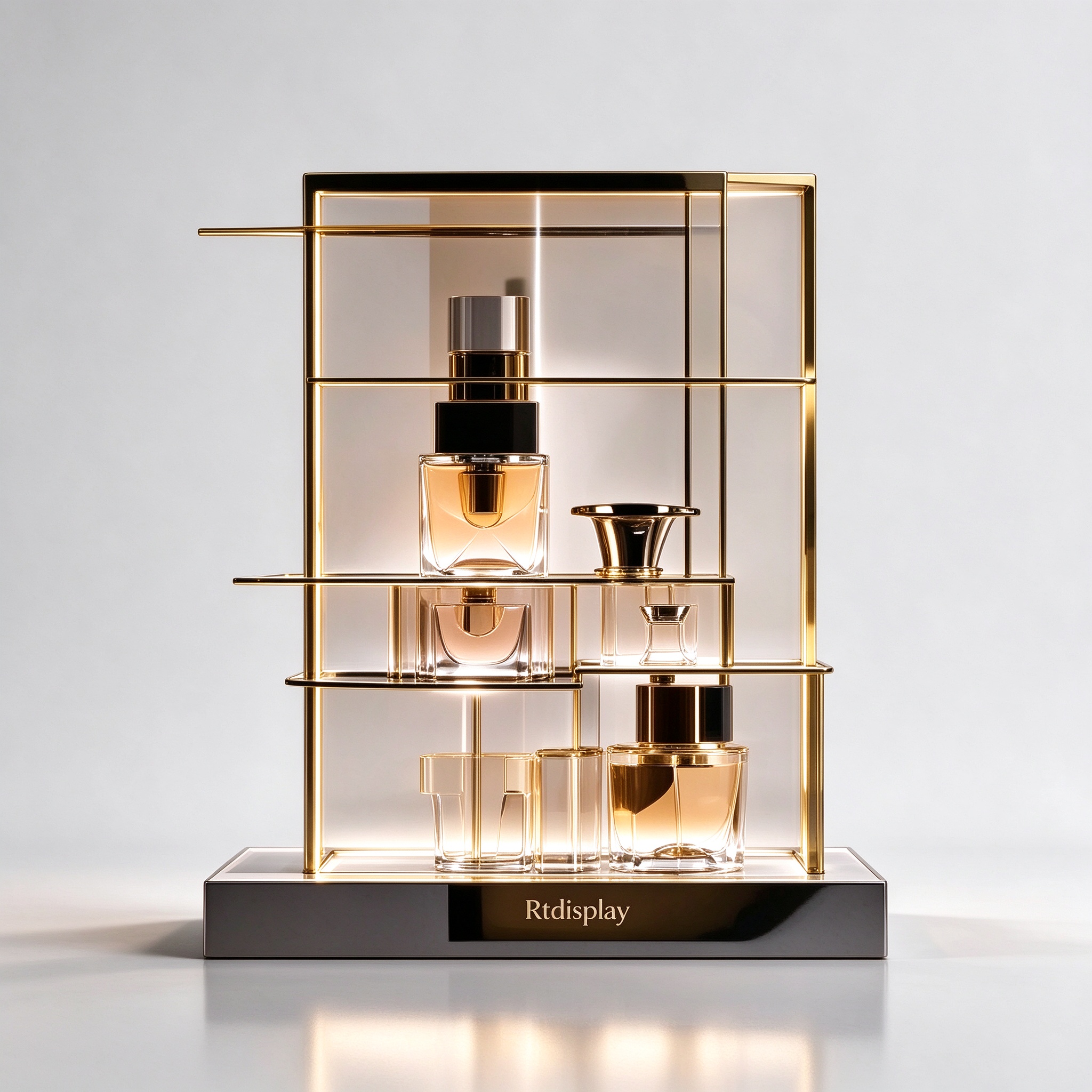 gold stand front