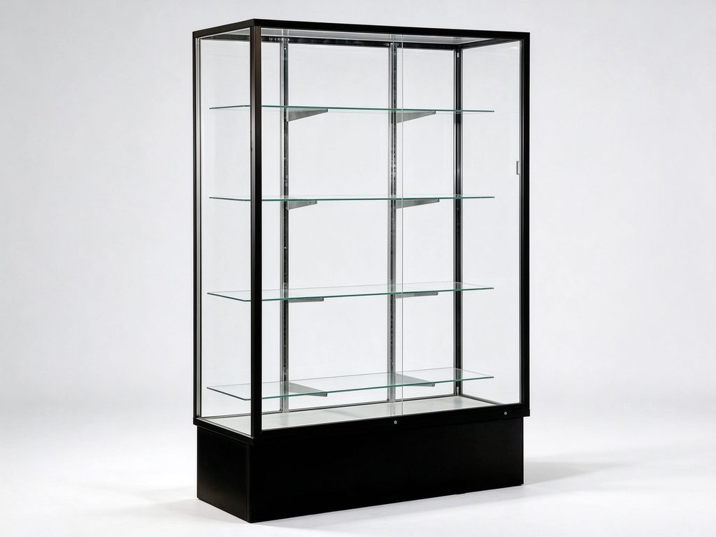 adjustable shelf display case