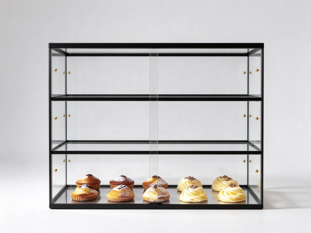 bakery glass display counter