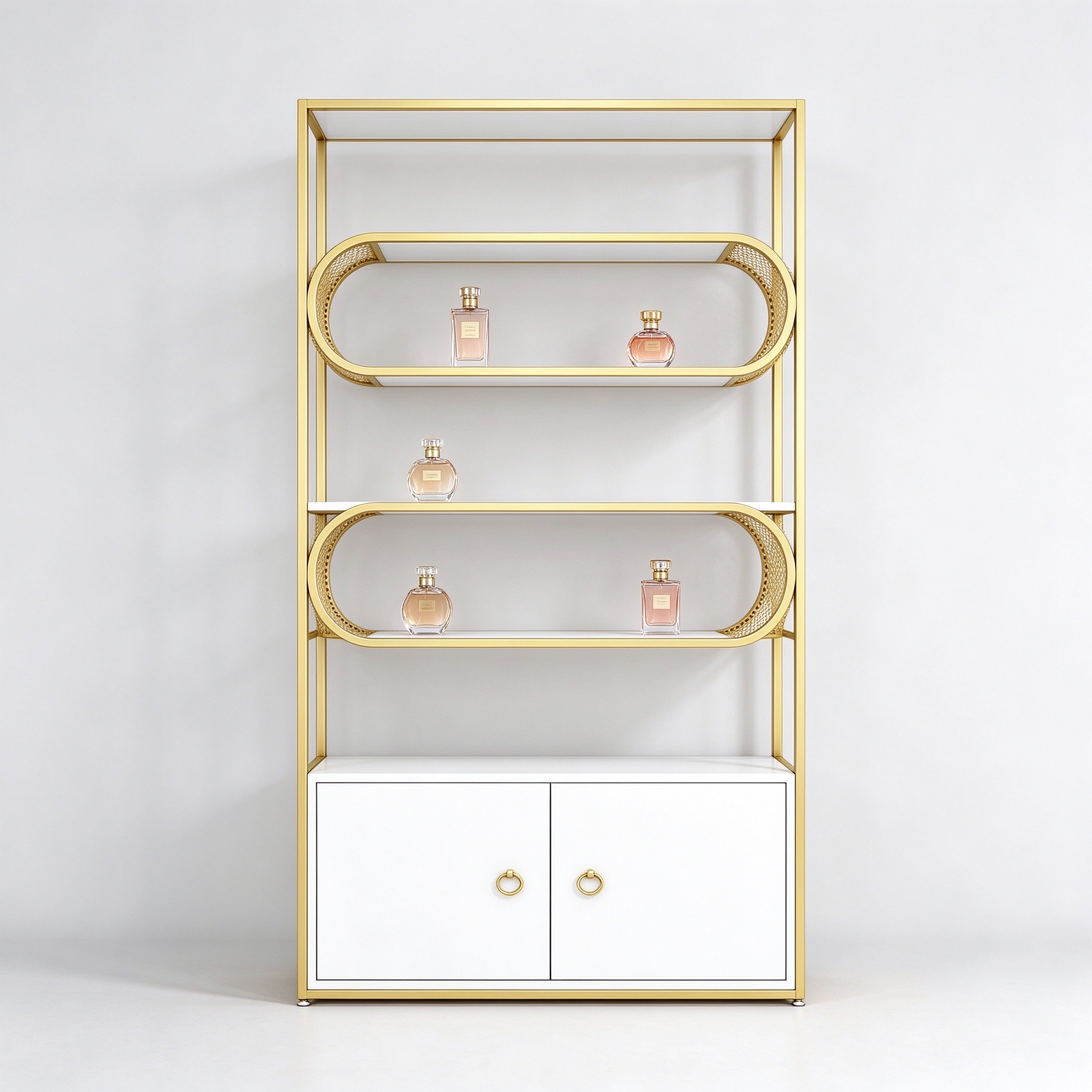 gold rack front