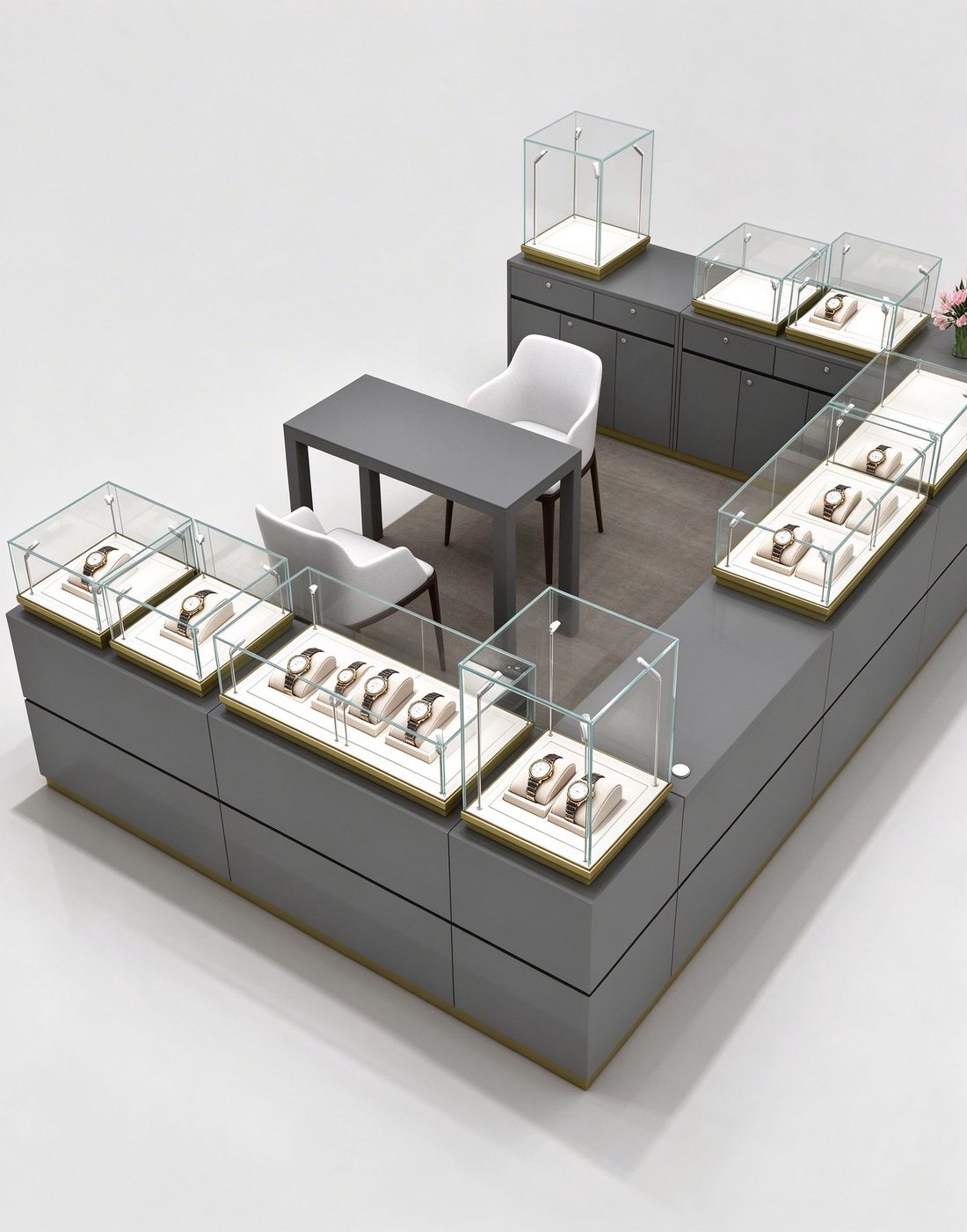 watch repair service kiosk